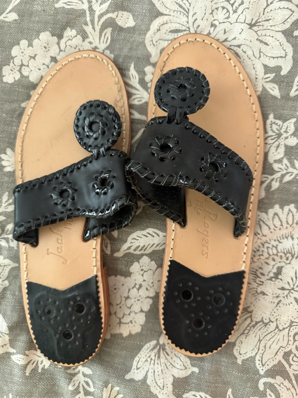 Jack rogers sandal black